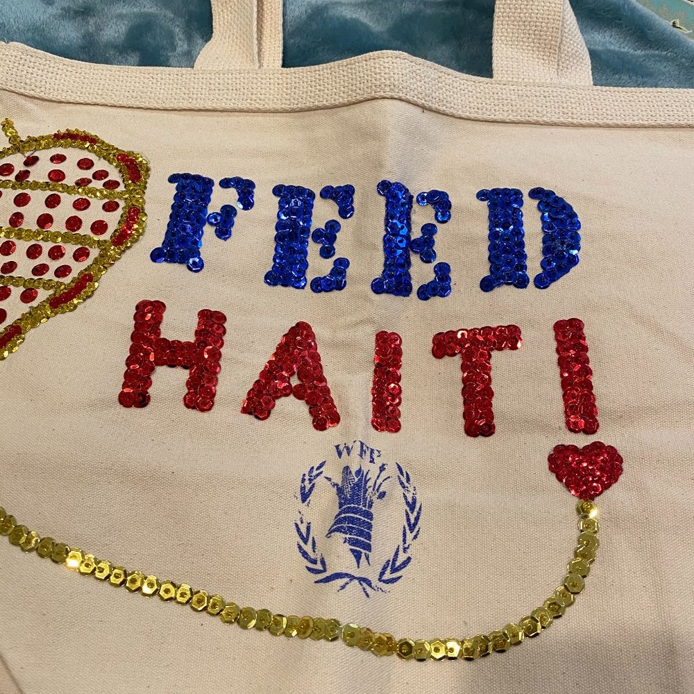 WFP Feed Haiti Tote Bag